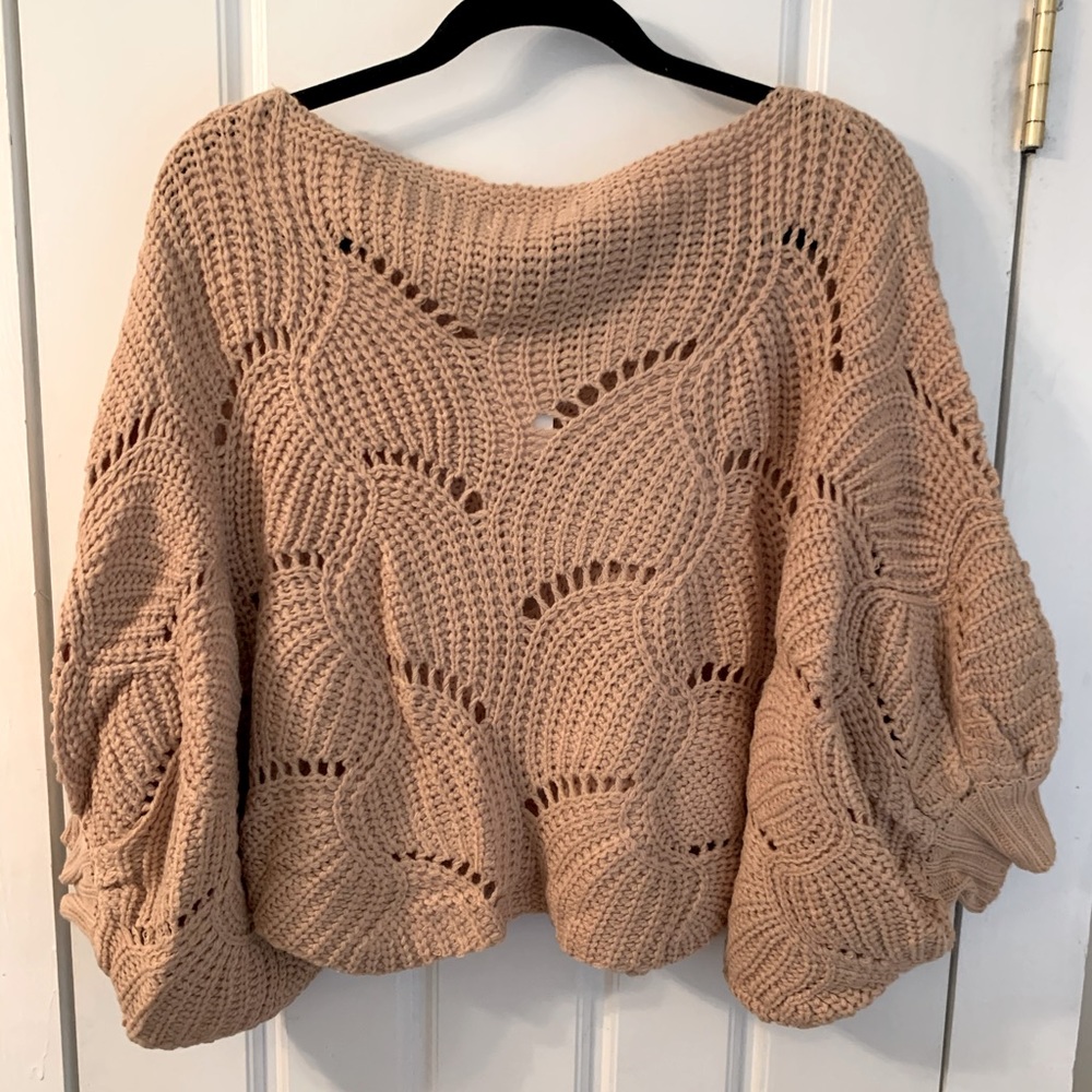 Eloise cropped lightweight sweater